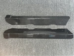 For Ferrari 430 Door Sill Steps Plates Kick Panel Trim Fit Ferrari F430 Carbon Fiber 4 Pieces