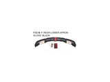 For BMW F30 F35 MP rear diffuser with led gloss black