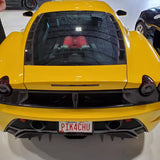 For Ferrari 430 Engine Louvers F430 Engine Louvers Carbon Fiber