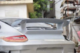 997 GT3 Ducktail & Rear Trunk Spoiler Wing For Porsche 997 GT3 3.8 Decklid spoiler