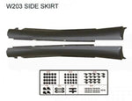 For mercedes benz W203 C32 AMG Side skirt 2000-2007