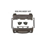 For BMW E90 M3 BODY KIT 05-08 (front bumper +fog lamp +side skirt + rear bumper)