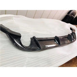 Carbon Fiber Car Rear Bumper Lip Diffuser Spoiler For Volkswagen MK7 Golf 7 GTI Hatchback 2014-2017 Car Bodykits High Quality