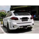 Resin Front Rear Bumper Side Skirt Engine Hood Wheel Eyebrow for Porsche Cayenne 958.1 Modified Wide Body Kit Car Accessories
