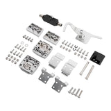 Motorcycle Pack Trunk Latches Hinges Lock Kit For Harley Tour Pak Road King Glide 1988-2013