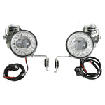Motorcycle LED Fog Lights W/ Attachment Kit For Honda Goldwing GL1800 GL 1800 2018-2024 2019