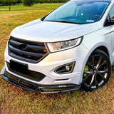 For Ford Edge Front Bumper Split Lip Body Kit Spoiler Diffuser Deflector 2015-2022 High Quality Sports Modification Accessory