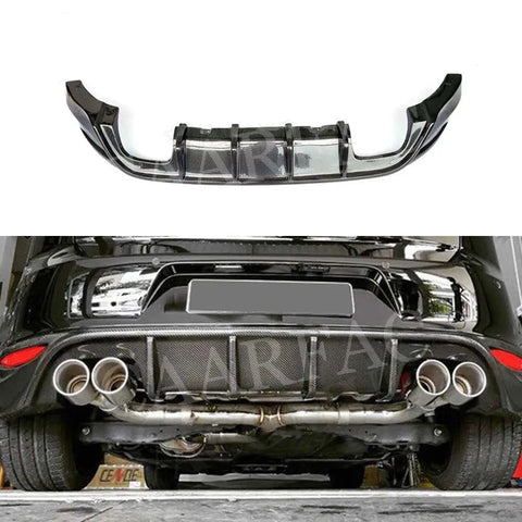 Carbon Fiber Rear Bumper Lip Diffuser Accessorise for Volkswagen VW Golf 7 MK7 Standard GTI Hatchback 2014-2017 R Style/O Style