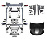 Car parts Conversion kit upgrade kit G38 G30 bodykit headlight front lip diffuser 2018-2021 for BMW G30 to F90 M5 LCI bodykit