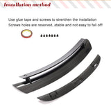Car Rear Trunk Wing Racing Spoiler For Porsche 987 Cayman Coupe 2005 - 2012 Carbon Fiber Rear Trunk Boot Lip Wing Spoiler