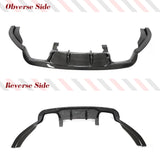 Carbon Fiber Rear Diffuser for BMW F85 X5M F86 X6M 2016-2018 Car Racing Rear Bumper Cover Lower Lip Spoiler Valance Protector