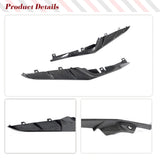 Carbon Fiber Car Front Canards Splitters Spoiler For Chevrolet C8 Corvette 2023 Z06 Car Front Fins Canards Car Body Kits