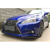 Carbon Fiber/FRP Material Front Bumper Lip Flaps Apron For Lexus IS250 300 350 IS F Sport Sedan 4 Door 2006-2012