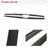 Carbon Fiber Side Skirt Extension Lip Spoiler for BMW F10 M-Sport M5 535i 528i  Base 2011-2016 Splitter Winglet Side Wing Lip