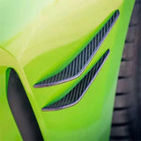 For BMW M3 M4 G80 G82 G83 Carbon Fiber Car Front Bumper Wind Knife Splitter Spoiler Canard Air Knife Surround Trim MP Style