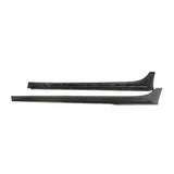 Carbon Fiber Side Skirts Extension For Maserati Ghibli S Q4 Sedan 14-16