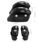 Saddlebags W/ Electronic Latch Audio Lid For Indian Roadmaster Classic Elite Chieftain Dark Horse Springfield Luggage Side Bags