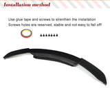 For BMW E70 X5M E71 X6M Bumper 2008 - 2013 Car Front Bumper Lip Spoiler Splitters Carbon Fiber Twill Weave Straight Weave FRP