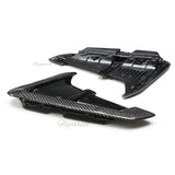 Carbon Fiber Side Fender Vent Trim Frame Replace For BMW G01 G02 X3 X4 X3M X4M 19-22