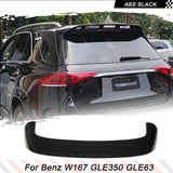 Car Rear Roof Racing Trunk Spoiler Wing For Mercedes-Benz  W167 GLE350 GLE450 GLE63 2020-2024 ABS Black  Rear Spoiler Wing Lip