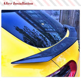 Car Rear Middle Trunk Spoiler Boot Wing Spoiler For Porsche Macan 2014 2015 2016 2017 Carbon Fiber Rear Trunk Spoiler Boot Lip