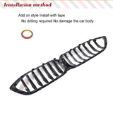Carbon Fiber Front Grille Spoiler for BMW 8 Series G14 G15 G16 M Sport 840i 2018 - 2021 Front Racing Grille Grills Dry Carbon