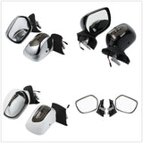 Motorcycle Rear View Mirrors LED Turn Signals For Honda Goldwing1800 GL1800 F6B 2013-2017