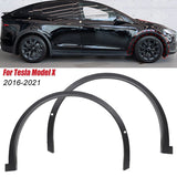 For Tesla Model X 2016 - 2021 Front Rear Left Right Wheel Eyebrow Molding Fender Flare 1035288-00-M 1078207-00-F 1075630-00-A