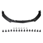 Carbon Fiber  Front Bumper Lip Spoiler Fit for  3 Axela 2014‑2019 Front Bumper Lip Front Splitter Front Spoiler