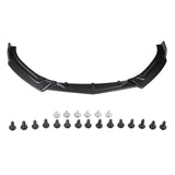 Carbon Fiber  Front Bumper Lip Spoiler Fit for  3 Axela 2014‑2019 Front Bumper Lip Front Splitter Front Spoiler