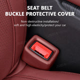 Buckle Up Car Seatbelt Guard Seat Belt Holder Silicone Buckle Protective Cover Automobile Seat Belt in Upright Position