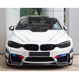 For BMW F87 M2 M2C Genuine Dry Carbon Fiber Front Bumper 2014-2021 Trailer Cover Spoiler Diffuser Body Kits Trim Car Accessories