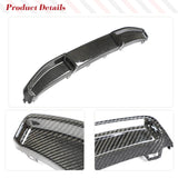 Rear Bumper Diffuser Lip Spoiler for BMW 4 Series G22 G23 M-Sport Coupe 2021 2022 Carbon Fiber Car Rear Diffuser Lip Chin Guard