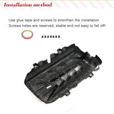 Dry Carbon Fiber Car Front Car Engine Cover Trim Fit For Chevrolet Corvette C8 2020-2023 Car Hood Engine Cover Trim