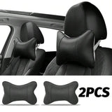 Car Seat Headrest with Breathable Mesh, Auto Safety, Head and Neck Rest, Relax Pillow, Cushion, Auto Protector