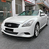 Guard Front Bumper Lip Chin Tuning Deflector Exterior Part  Infiniti Q60 2013 Protector Facelift Car Styling Accessories