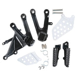 Front Driver Footrest Foot Pegs Bracket For Honda CBR1000RR CBR 1000RR 2004-2007 2005 2006 Motorcycle Rider Pedals