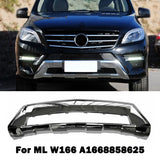 Front Bumper Lip Chrome Chromium Trim Spoiler Splitters A1668858625 For Mercedes Benz M ML W166 ML400 ML350 ML320 300 550