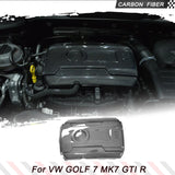 Real Carbon Fiber Engine Hood Bonnet Cover Cap for Volkswagen VW Golf 7 VII MK7 GTI R 2014 - 2017 No for Base and R-line