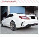 Car Side Skirts Body Kits for Mercedes Benz CLS Class W218 Sport CLS63 AMG CLS400 CLS550 2014-2018 Carbon Fiber Side Skirts