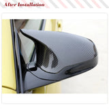 Carbon Mirror Cover for BMW M3 M4 F82 F83 F80 Replacement Style Car Rearview Side Mirror Cover Only Left Hand Drive