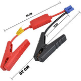 Jump Starter Cable with Clamps Booster Cable with EC5 Plug Connector and Prevent Reverse Charge Module for Car Jump Starter