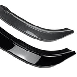 Front Bumper Spoiler Lip Splitter Kit For Seat Ibiza Standard/FR MK5  2018+ Canard Spoiler Body Kit Gloss Black and Carbon Look