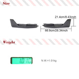 Car Rear Bumper Splitters For BMW 4 Series BMW G82 M4 2021 2022 Car Rear Bumper Splitters Cover Trim Dry/Wet Carbon Fiber