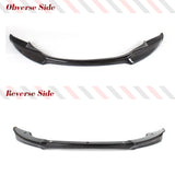 Car Front Lip Chin Apron Guard Body Kit For BMW 3 Series E90 E92 E93 M3 2008-2013 Caron Fiber Front Bumper Racing Lip Spoiler