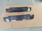 For Land Rover 110 L Defender dry carbon fiber rear spoiler body kit front bumper rear bumper side skirts