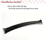 Carbon Fiber Car Roof Window Spoiler Auto Wing Lip for BMW 3 Series E92 325i  Coupe 2007 - 2013 Car Rear Top Extension Spoiler
