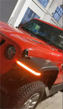 JL1164-2 LED Fender Lights 2 PCS LED Lights For Fender Flares Turning Light For Jeep Wrangler JL 18+