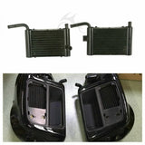 Motorcycle Lower Vented Fairing Radiator Cooler For Harley Touring Twin Cam FLHT Road Street Electra Glide 2014-2023