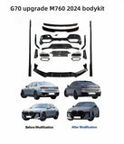 For BMW 7Series G70 2024 upgrade M760 bodykit